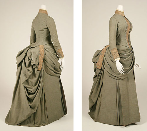 wedding attire from the late 19th century