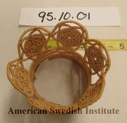Swedish bridal crown from birch roots