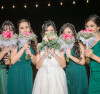 Bridesmaid bouquets ava