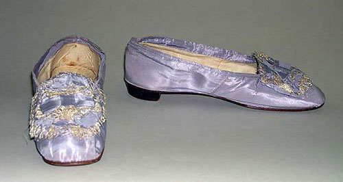 American wedding slippers 1860