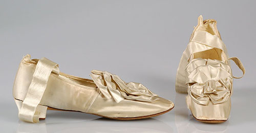 Bridal strap shoes 1867-1875