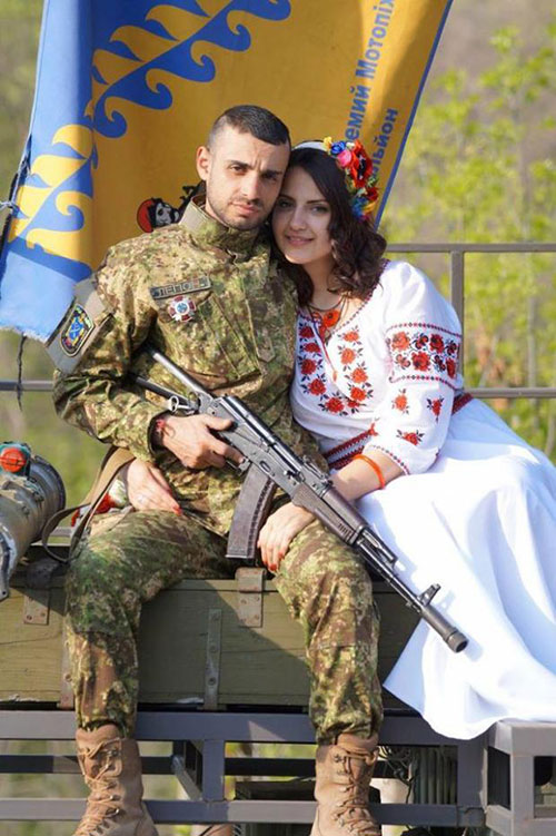 Wedding fashion in Ukraine during war