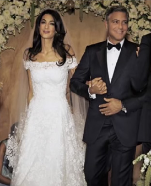 Amal Clooney’s wedding dress cost $380,000