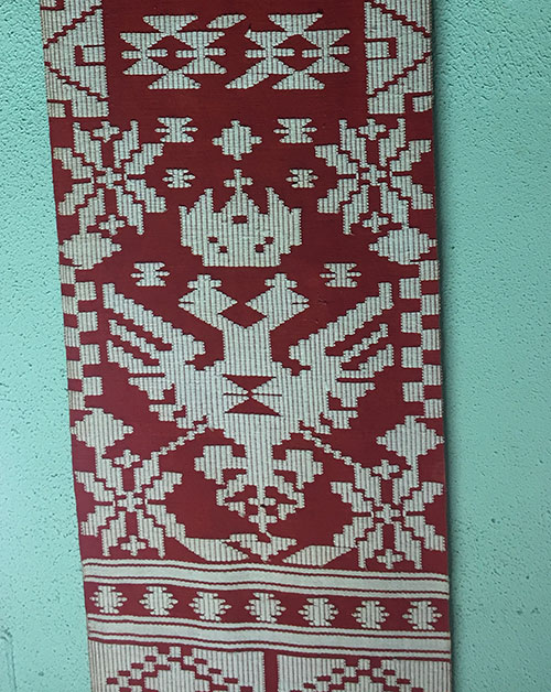 ceremonial wedding towel from northern Ukraine late 19th – early 20th century
