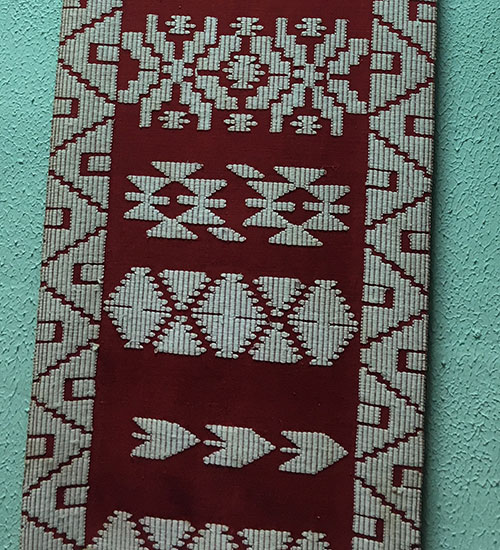 ceremonial wedding towel from northern Ukraine late 19th – early 20th century