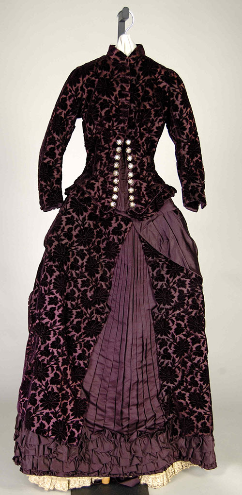 French bridal gown from 1881