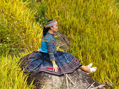 Hmong woman