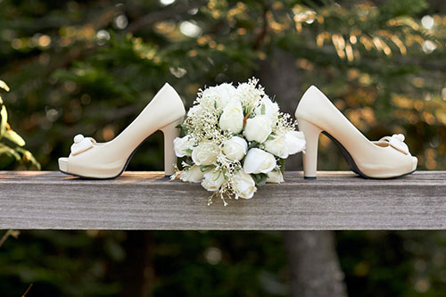 Best wedding shoes – classic court shoes or sturdy heels?