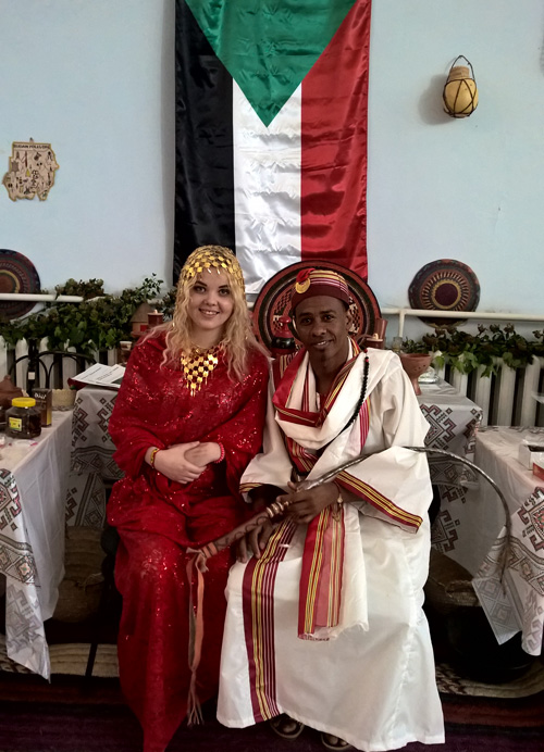 Sudanese bridal costume